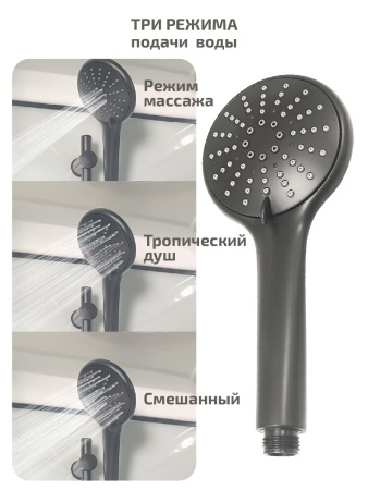 Душевая Кабина Triton Прайм-Графит 90*90 А