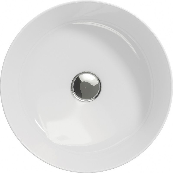 Раковина на столешницу Cersanit CREA 38 RING, P-UM-CRE38/1-oc-R
