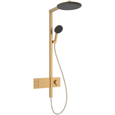 Душевая система Hansgrohe Raindance Alive S Showerpipe 300 ShowerSelect Comfort. 24595140. матовая бронза 24595140
