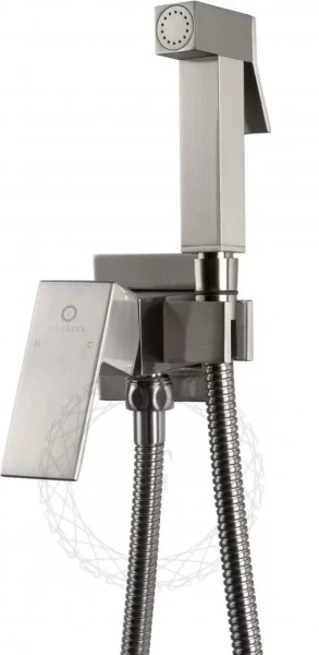 Смеситель встраиваемый с гигиеническим душем FILARETE Fing FL101 Никель