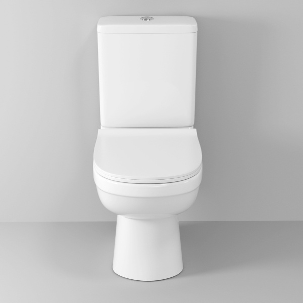 Унитаз напольный Niagara Nero NG-9902 62x36x75 безободковый с толстой крышкой