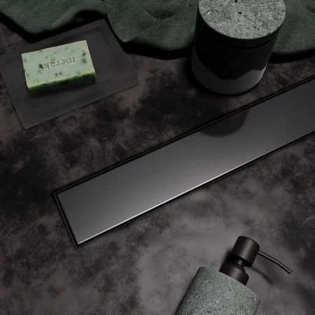 Душевой лоток Veconi Stesso Graphite  700