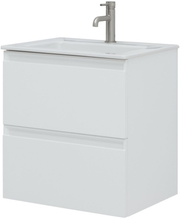 Тумба с раковиной Allen Brau Eclipse 60 1.E1001.WM белый матовый