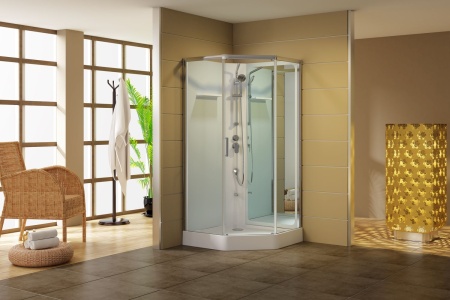 Душевая кабина Aquanet Passion P 2.0 90x90, прозрачное стекло