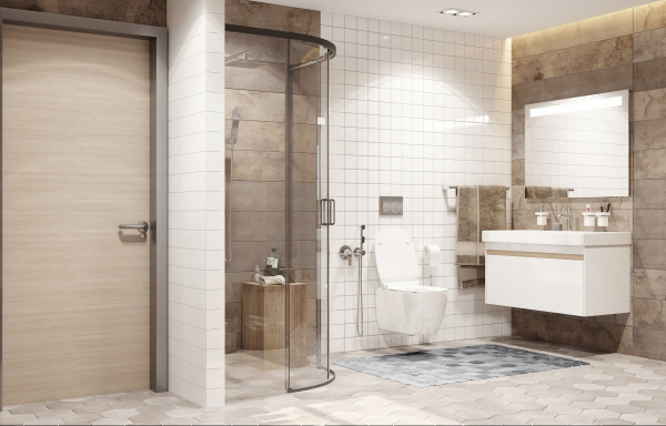 Душевое ограждение Ambassador Queen 11011201Black 900x900x2000