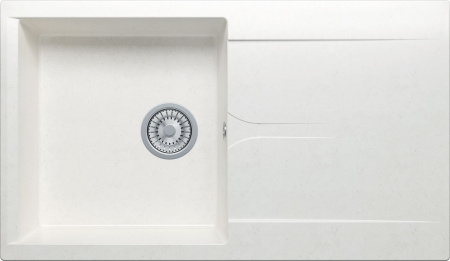 Кухонная мойка Polygran GALS-860 №36 Белый Хлопок