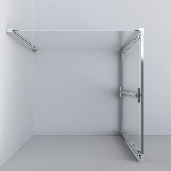 Душевой уголок Vincea Garda VSR-1G9090CH, 900*900, хром, стекло шиншилла