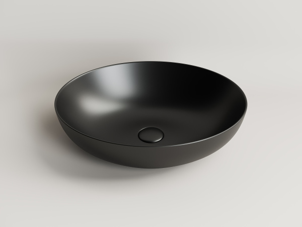 Умывальник Ceramicanova чаша накладная овальная Element 520x395x130мм