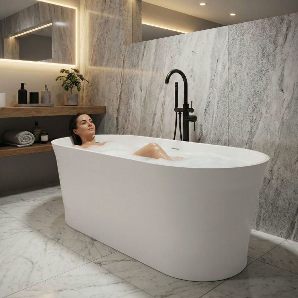 Отдельностоящая ванна RoxenBath Adel 200200-1575 (1500x750)