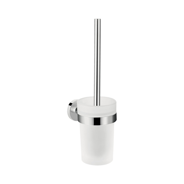 Hansgrohe Logis Universal Набор для WC с держателем хром-белый матовый 41722000