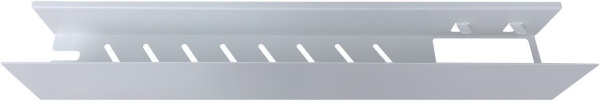 Полка Aquanet Магнум 70x12 белая матовая, с крючками
