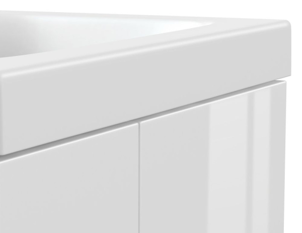 Тумба под раковину подвесная Cersanit COLOUR 80 для COMO 80 белый, SP-SZ-COL-CM/COL/80