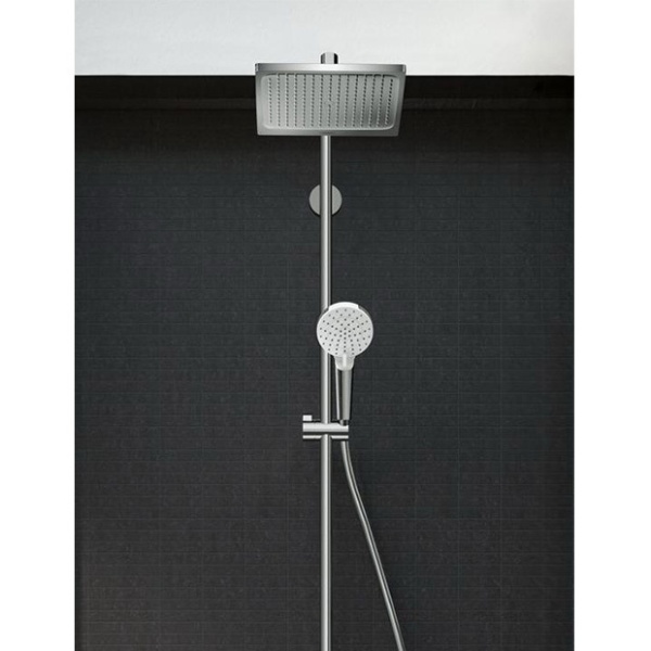 Hansgrohe Crometta E 240 1jet Showerpipe  душевая система хром 27284000