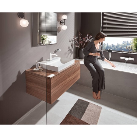 Hansgrohe Vivenis Смеситель для ванны белый матовый 75420700