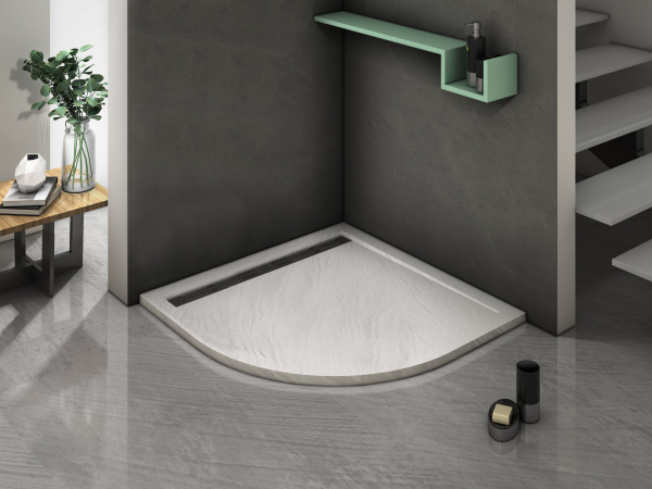 Экран для поддона WeltWasser WW SKR80-WT 780х780х100 мм полукруглый