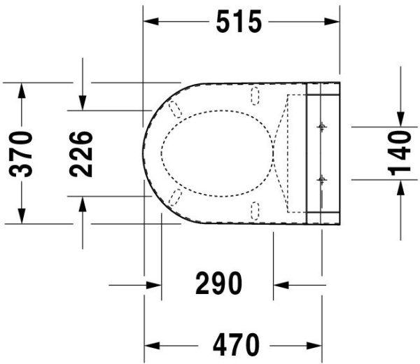 Сиденье для унитаза с душем Duravit SensoWash Starck 610001002000300