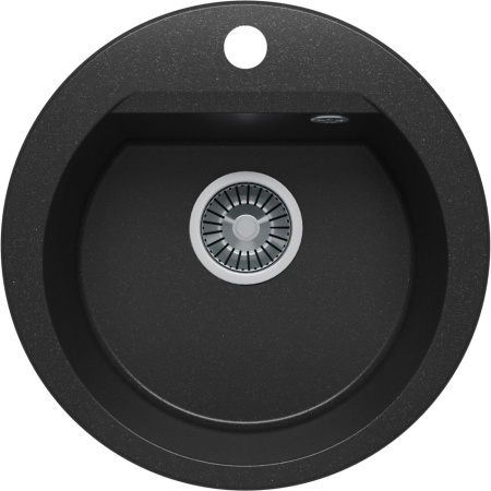 Кухонная мойка Polygran ATOL-460 №16 Черный