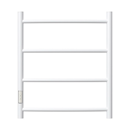 Полотенцесушитель электрический Point PN04756W П4 500x600 диммер слева, белый