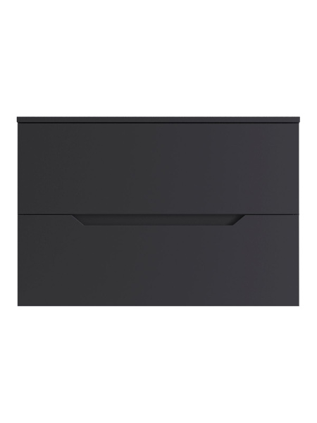 Orange Line Li-80TugMDF Тумба подвесная 80 столешница МДФ, матовый графит