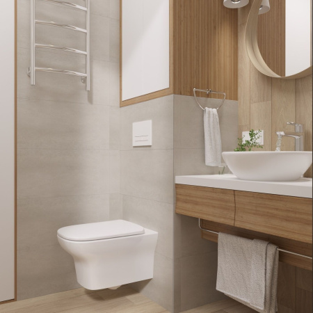 Комплект инсталляции и унитаза 7 в 1 Lavinia Boho Relfix Biore Rimless 87050184