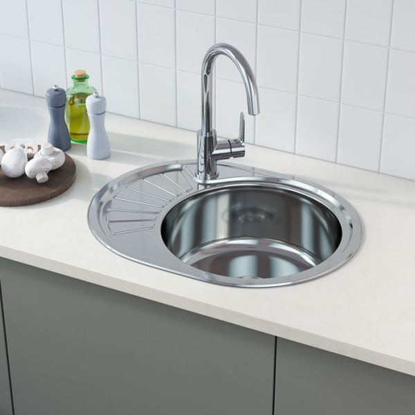 Мойка кухонная из нержавеющей стали IDDIS Suno SUN60PRi77