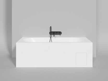 Ванна встраиваемая Salini ORNELLA KIT 180x80 покраска по RAL полностью, S-Sense, матовый 102412MF