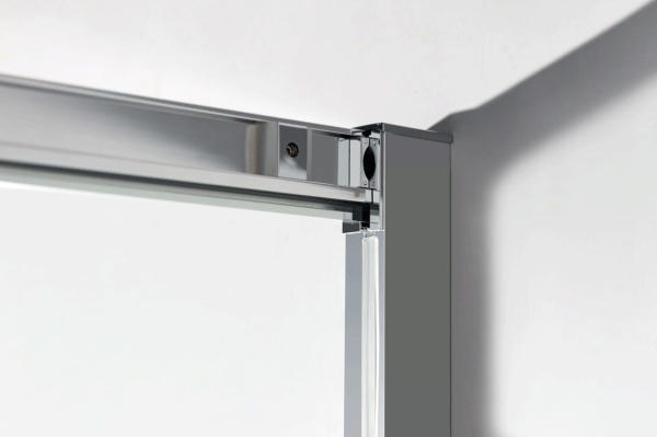 Душевой уголок Vincea Scala VSQ-2SC100CL, 1000*1000, хром, стекло прозрачное