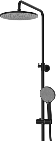 Душевая стойка STWORKI Сортланд S10160BK матовый чёрный