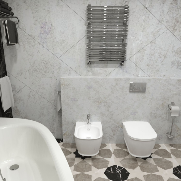 Комплект инсталляции и унитаза 10 в 1 Lavinia Boho Relfix Bell Pro Rimless 75110475