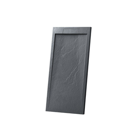 Поддон для душа из искусственного камня Vincea VST-4SRL8012A,1200*800*25, антрацит