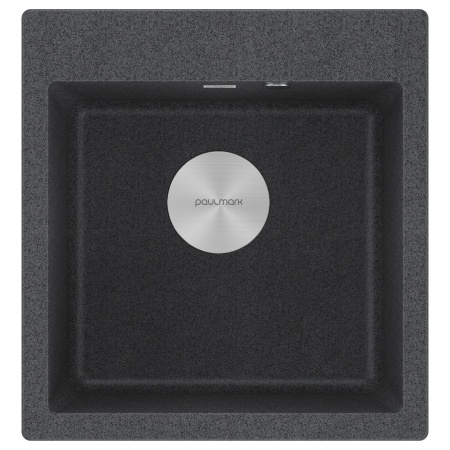 Мойка KANTE 50, IT-GRANIT, PM105152-DG, графит, 510х520, Paulmark