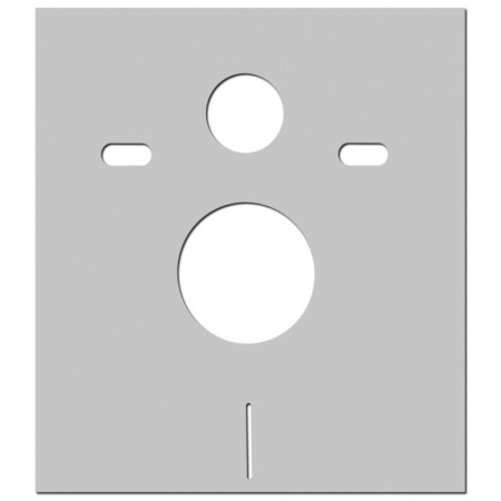 Комплект инсталляции Berges Аtom 410 с белой кнопкой и подвесной унитаз Cerutti Spa Ticino Aria CT8911
