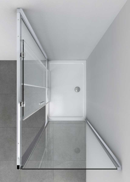 Душевой уголок Vincea Soft VSR-3SO9010CL, 1000*900, хром, стекло прозрачное