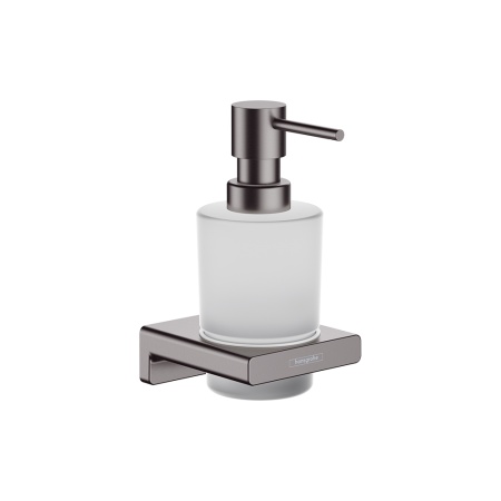 Hansgrohe AddStoris Диспенсер для жидкого мыла хром-черный матовый 41745340