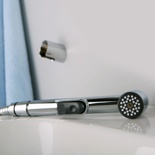 Смеситель для умывальника с гигиенической лейкой WasserKRAFT Aller 1068