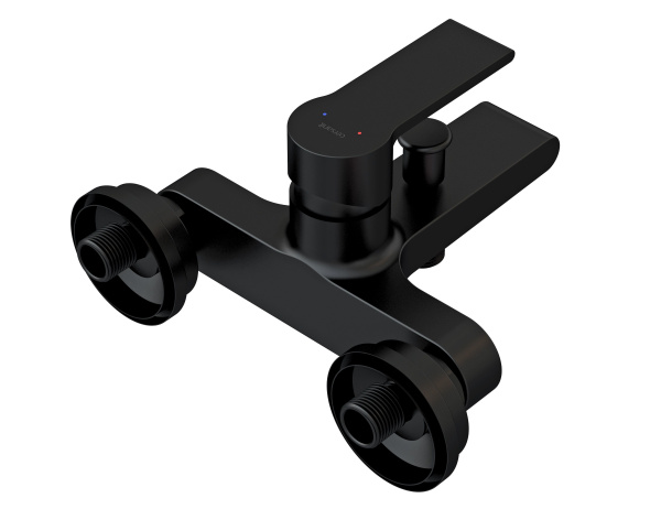 Смеситель для ванны Cersanit BRASKO BLACK однорычажный черный, 63108