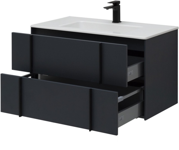Тумба под раковину Allen Brau Reality 90 1.32006.AM антрацит матовый
