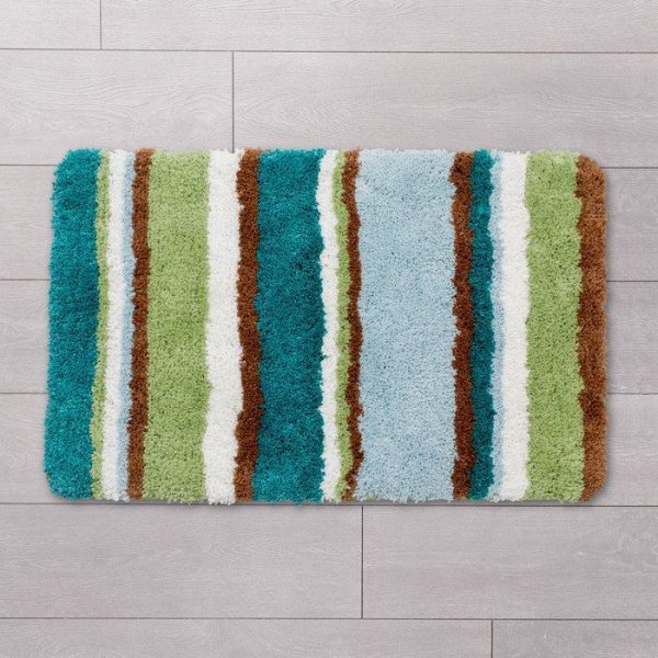 Коврик для ванной комнаты, 50х80 см, микрофибра, IDDIS MID199M raguza fields