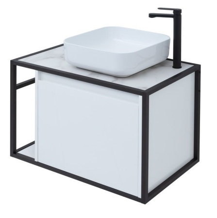 Тумба под раковину Aquanet Nova Lite Loft 75 R белый