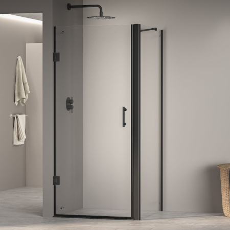 Душевой уголок RGW PA-36B (PA-06B + Z-050-2B + держатель O-204B) 41083687-014 80х70х195 см, черный