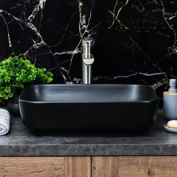 Раковина MELANA MLN-320353MB матовая черная