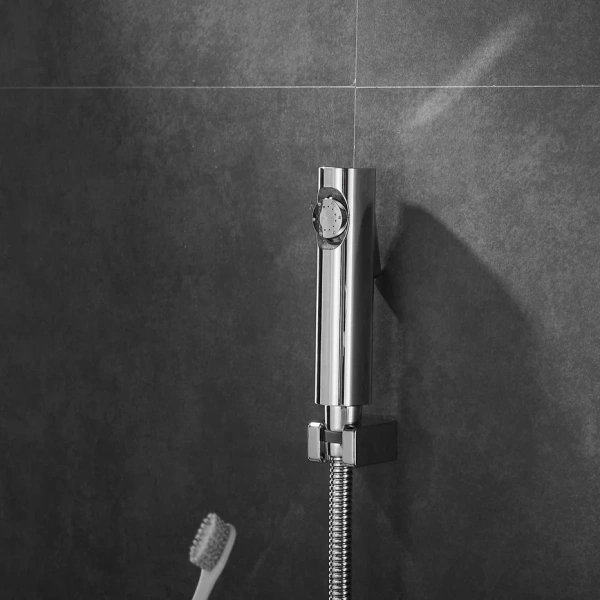 Смеситель для раковины с гигиеническим душем Shevanik S8271, хром