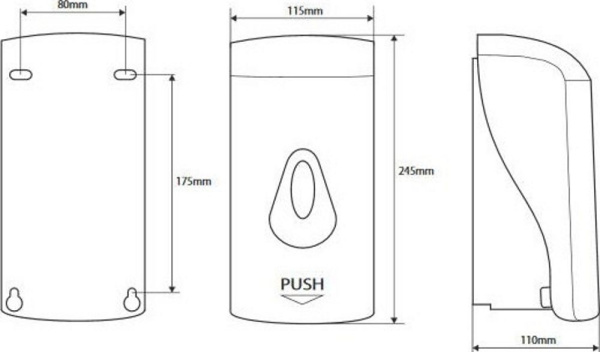 Дозатор для жидкого мыла Bemeta Hotel 121109036