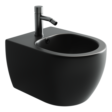 Подвесное биде Ceramicanova Play, черный матовый, CN3002MB