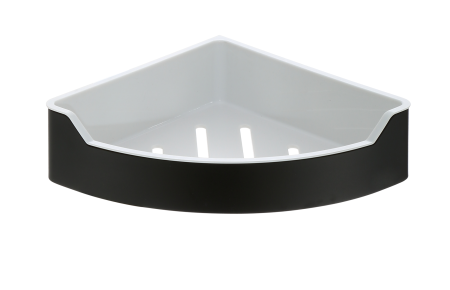 Полка угловая RUSH EDGE ED77153B black черная