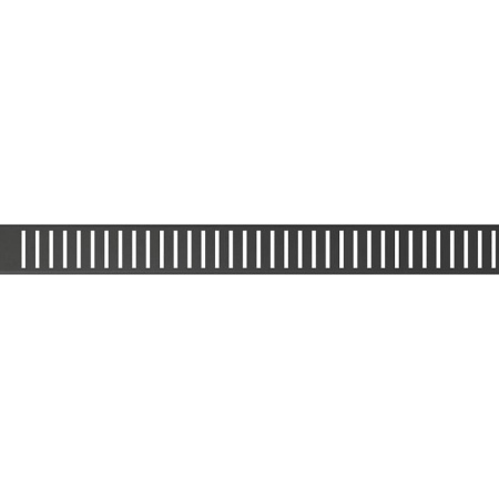 Решетка для водоотводящего желоба Alcaplast черный-мат PURE-550BLACK