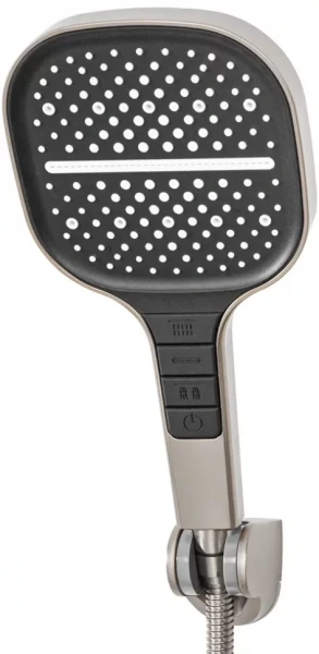 Смеситель для ванны с ручным душем Hansberge H4099 Никель