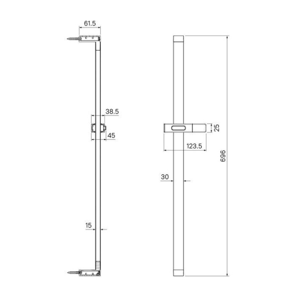 Душевая стойка Iddis Slide SLI70GLi17