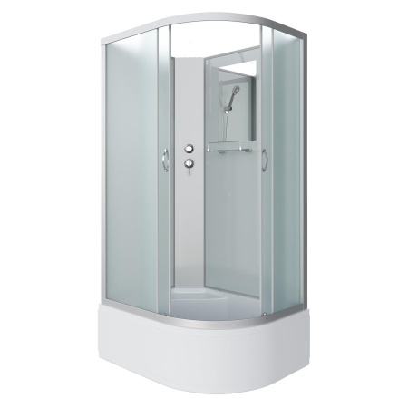 Душевая кабина Niagara Classic NG-2310-14LBK 120х80х200, высокий поддон 40 см, стекло матовое