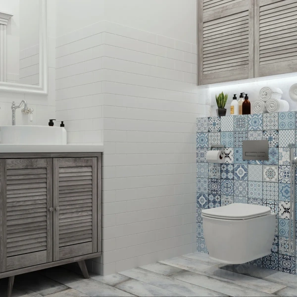Комплект для подвесного унитаза 5 в 1 Lavinia Boho Relfix 77020044